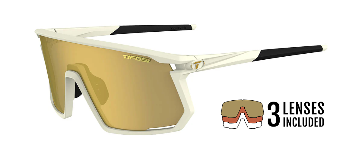 Moab Cycling Glasses | Matte White Frame - Interchange | Tifosi Optics Moab Cycling Glasses | Matte White Frame - Interchange | Tifosi Optics