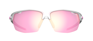 Navar Half Frame Sport Sunglasses | Golf & Running | Satin Clear