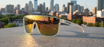 Sanctum XL Oversized Sport Sunglasses | Go Bigger | Satin Citrus