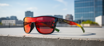 TIFOSI ティフォージ　スポーツサングラス オレンジ/レッド Sizzle Lifestyle Shield Sunglasses | Multi-Sport Style | Bonafide