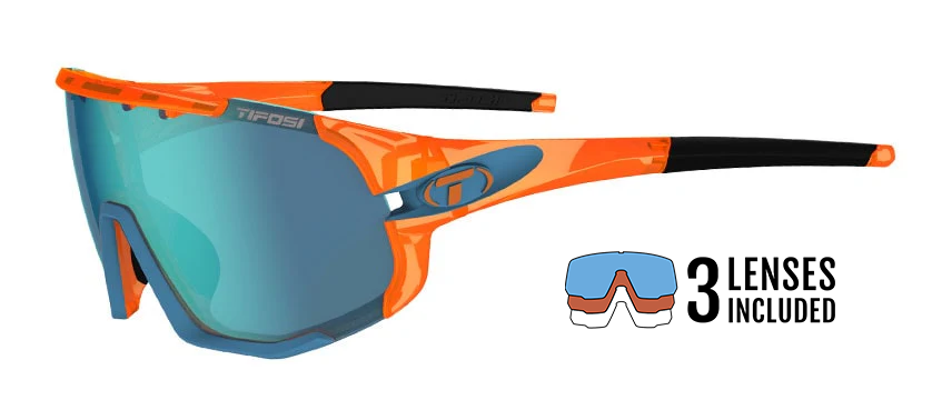 Sledge clarion blue fototec photochromic sport sunglasses