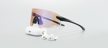 Vogel XC Running Sunglasses | Lightweight Sport Eyewear | Blackout