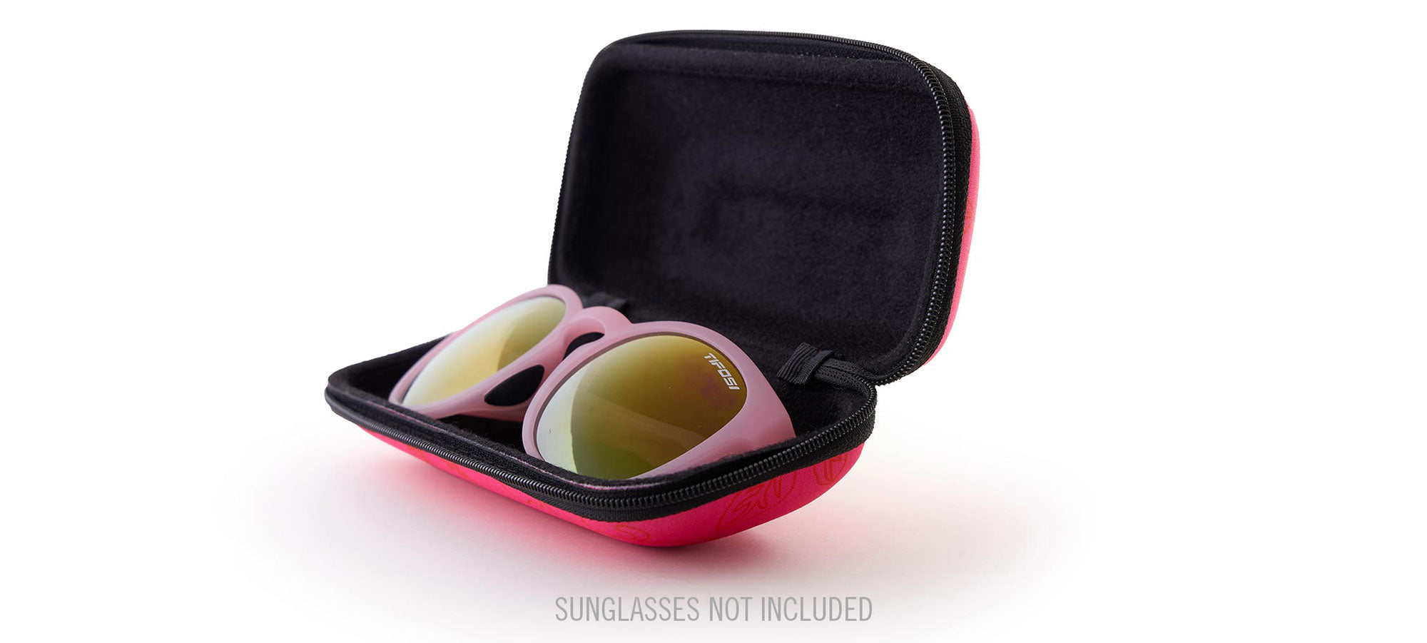 Open Sunglasses Holder with sample sunglasses (not included)