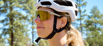 Moab Lite Cycling Glasses | Sahara Frame - Clarion Gold Fototec