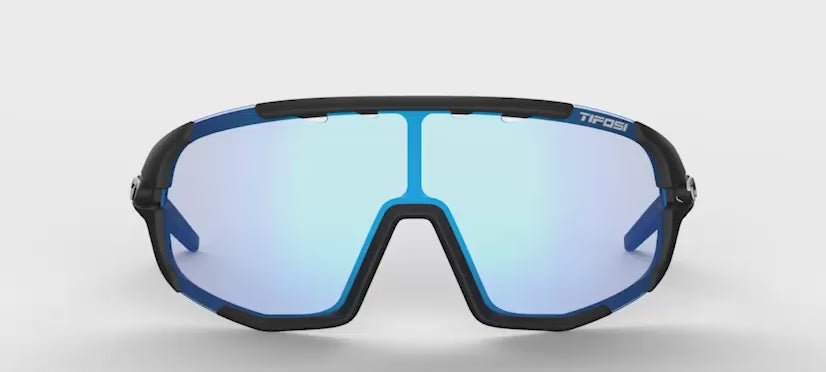 Sledge clarion blue fototec photochromic sport sunglasses turntable video