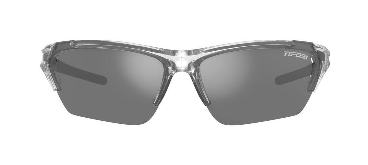 radius fc crystal clear smoke cycling sunglass front