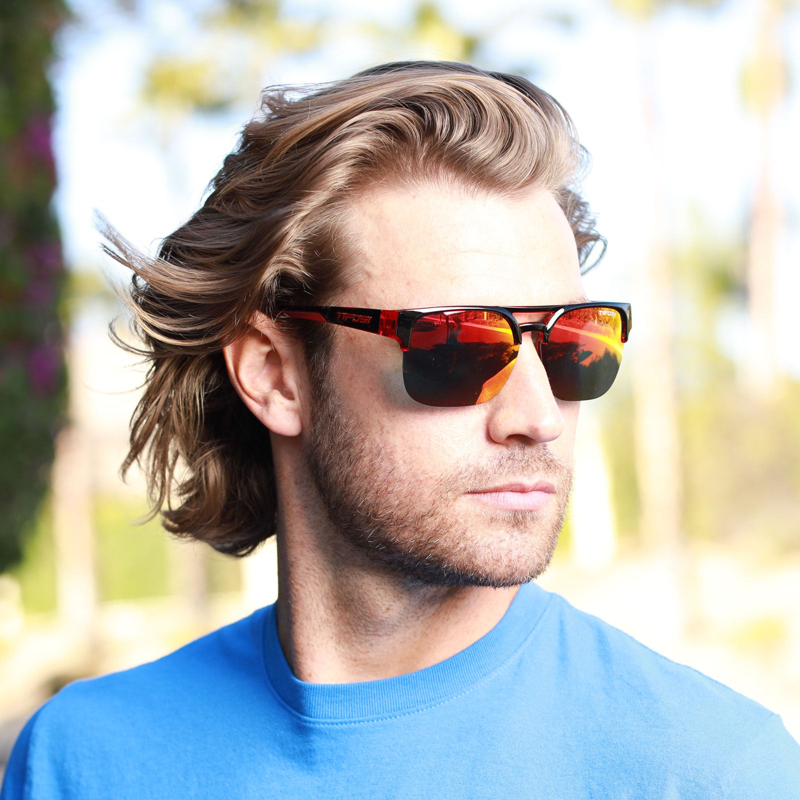 Male in Salvo sport sunglasses
