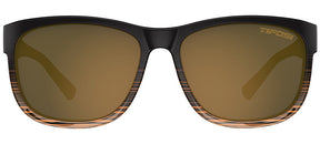 Swank XL Brown Fade with brown polarized lens