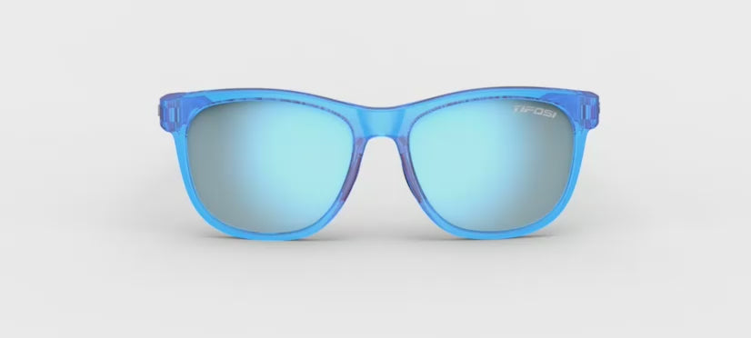 Swank crystal sky blue sunglasses turntable video