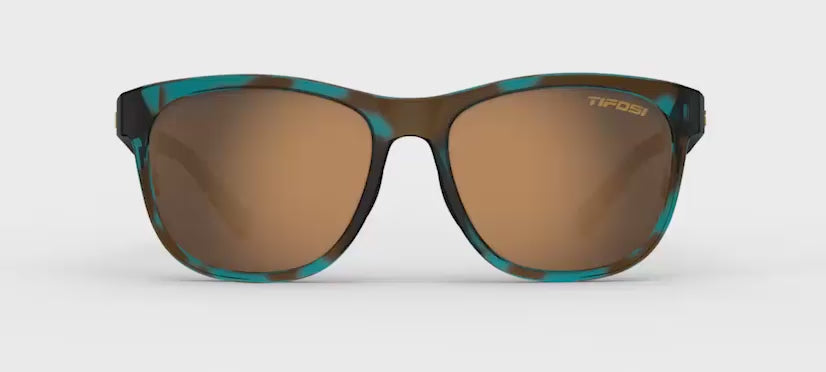 Swank blue confetti sunglasses turntable video