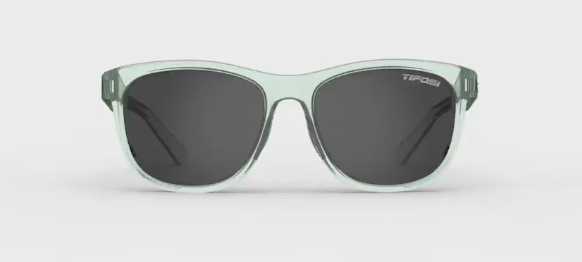 Swank bottle green polarized sunglasses turntable video