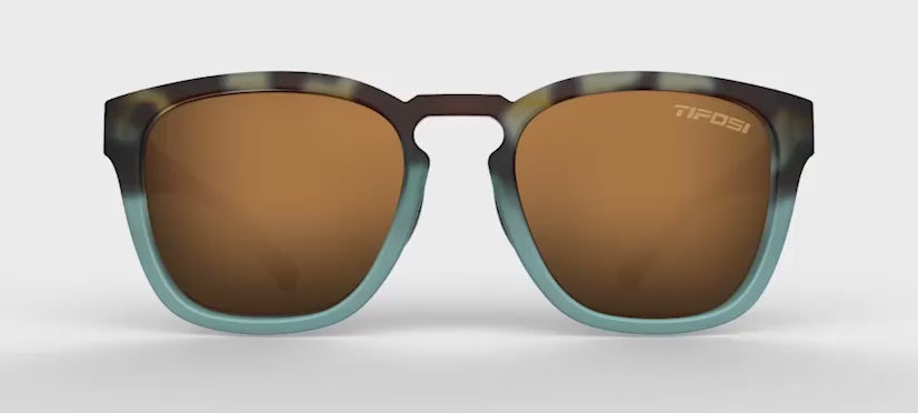 Smirk sport sunglasses matte blue tortoise turntable video