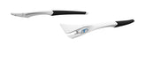 rail race matte white arms