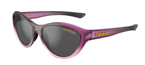 shirley crystal peach blush cat eye frame sunglasses