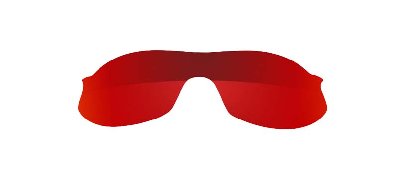 slip clarion red replacement shield lens