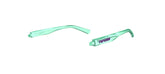 Smirk sport sunglasses aqua shimmer arms