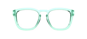 Smirk sport sunglass aqua shimmer front frames
