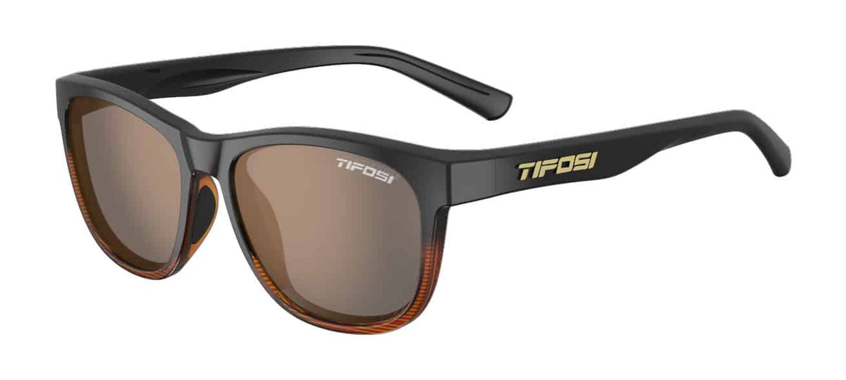 Swank brown fade lifestyle sport sunglasses