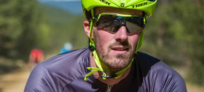 Male Cyclist with Alliant Race Neon eyewear