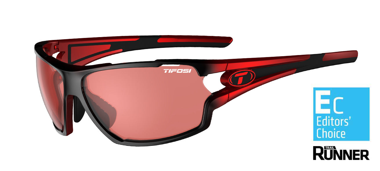 Amok Race Red Contrast Road sunglasses frame venting