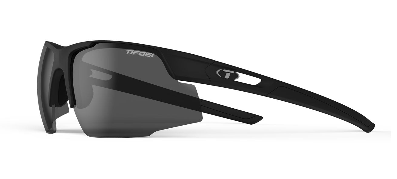 Centus Matte Black Smoke Golf sunglass Sit