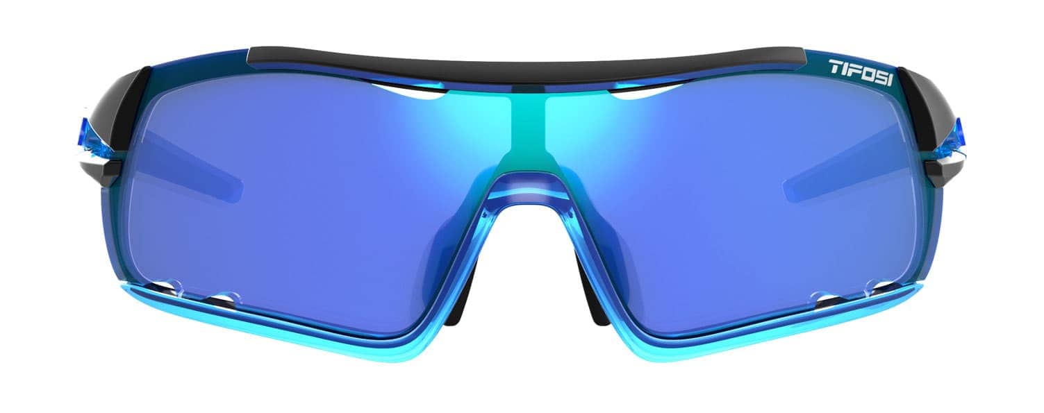 Davos Crystal Blue Clarion Blue front sunglass