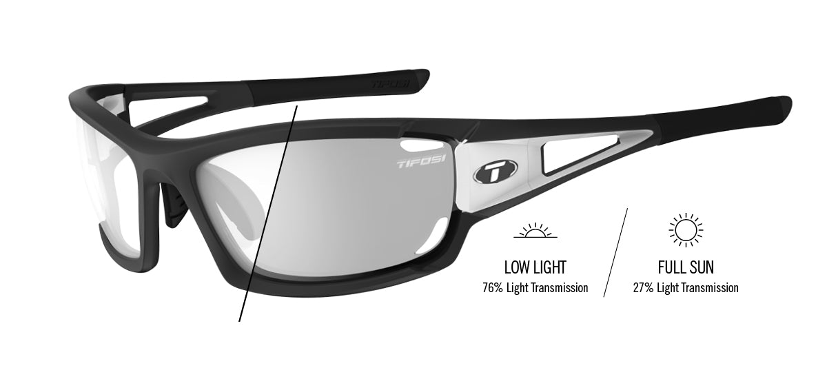 Dolomite 2.0 Black/White Fototec sunglass