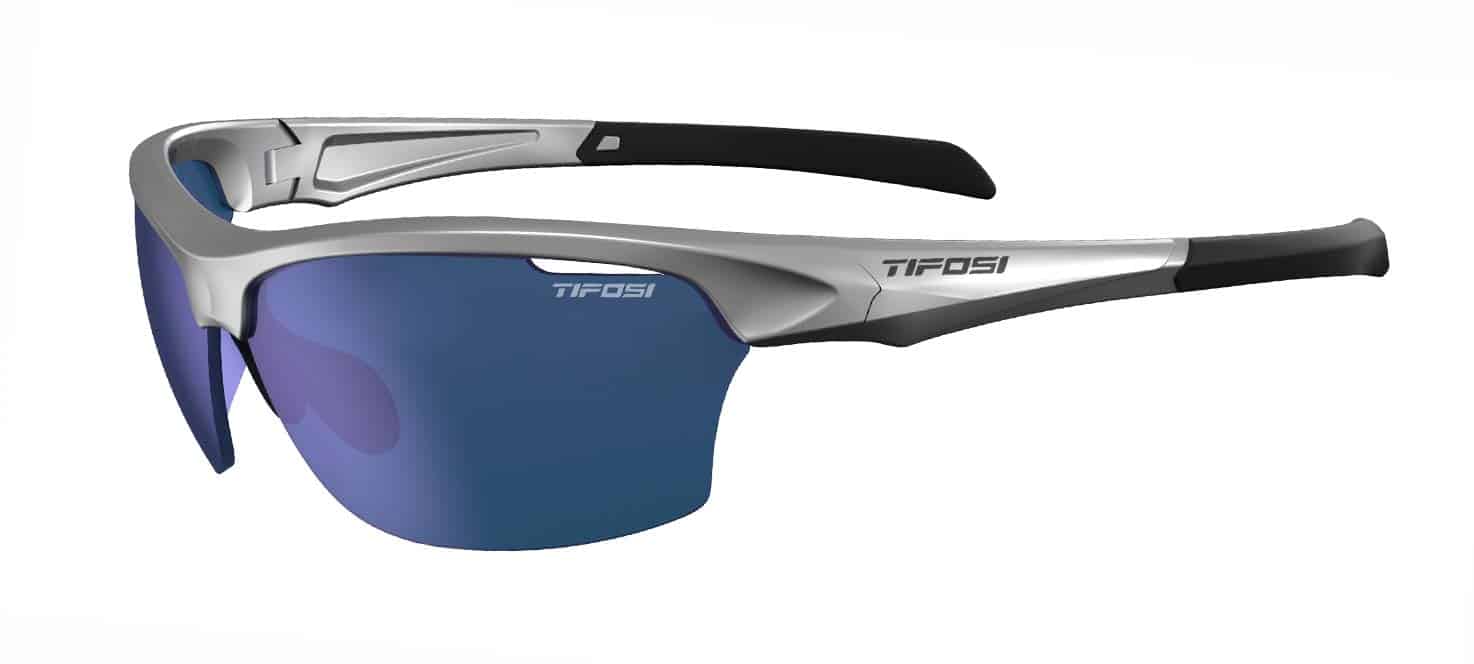 intense silver shatterproof sports sunglasses