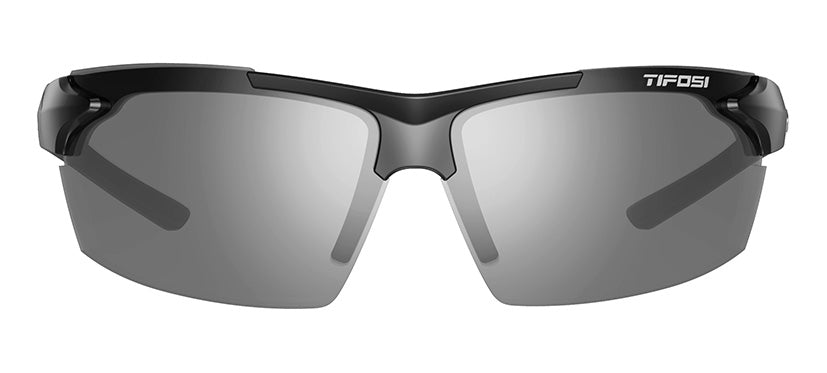 jet gloss black smoke outdoor sunglass front