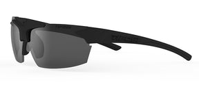 jet matte black smoke outdoor sunglass sit