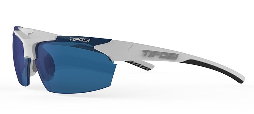 jet matte white smoke blue outdoor sunglass sit