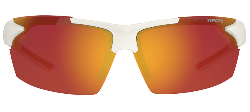 jet matte white smoke red outdoor sunglass front