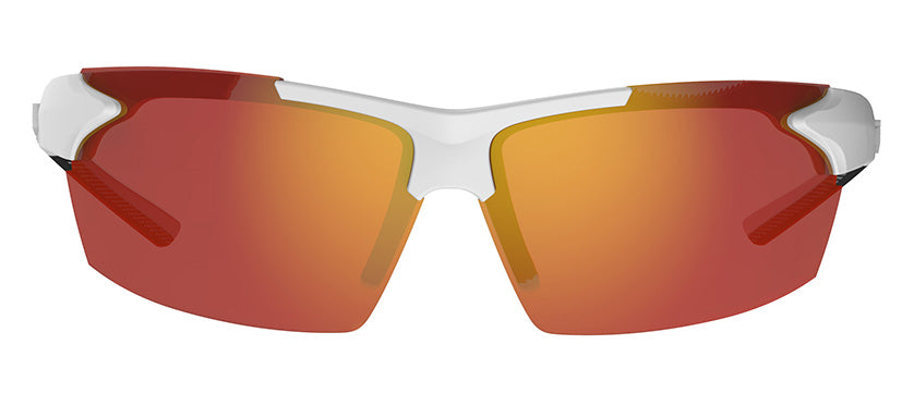 jet matte white smoke red outdoor sunglass front