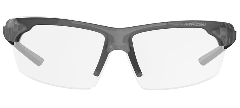 jet satin vapor clear outdoor sunglass front