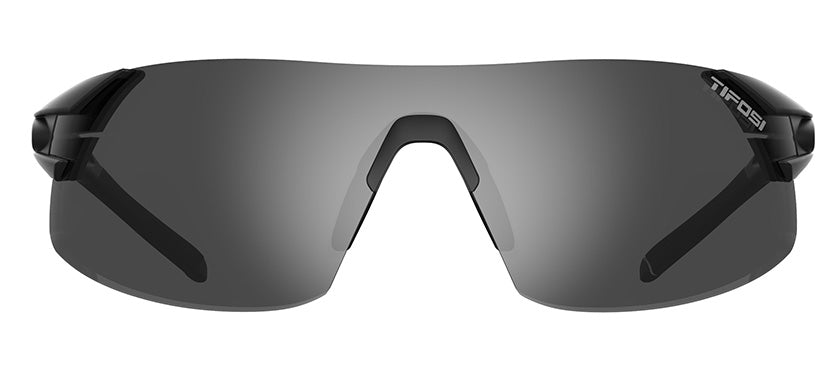 podium xc matte black smoke cycling sunglass front