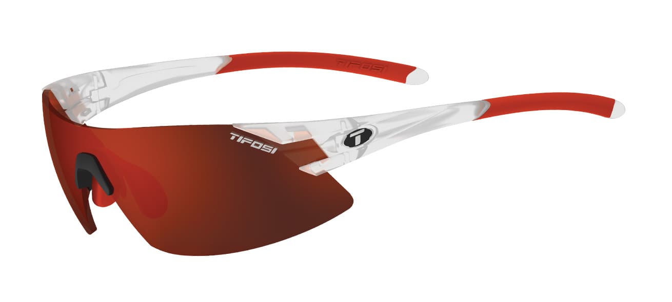 podium xc matte crystal clarion red cycling sunglass
