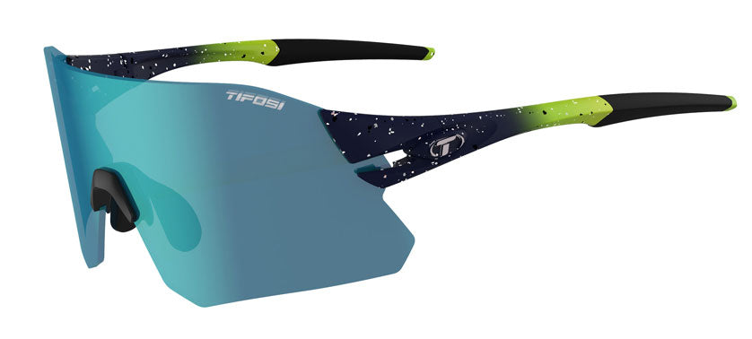 rail astral clarion blue shield cycling sunglass