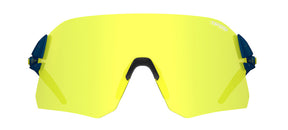 rail midnight navy clarion yellow cycling sunglass front