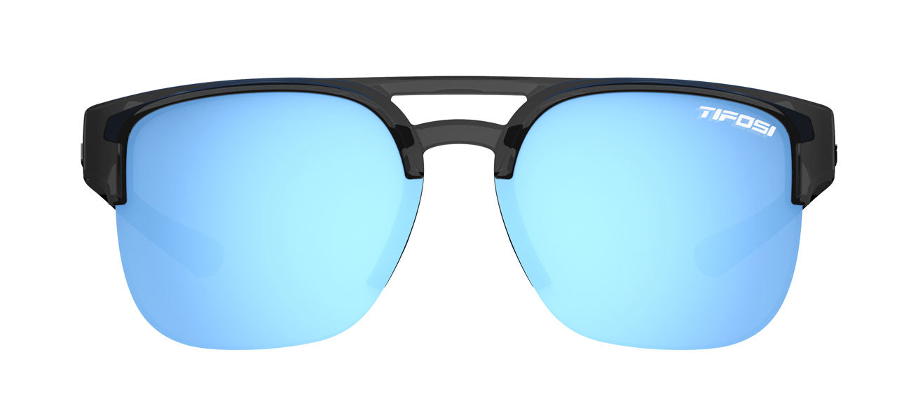 salvo crystal smoke sky blue outdoor sunglass front