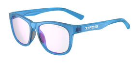 Protect your eyes with stylish blue light blocking glasses in a stunning blue color