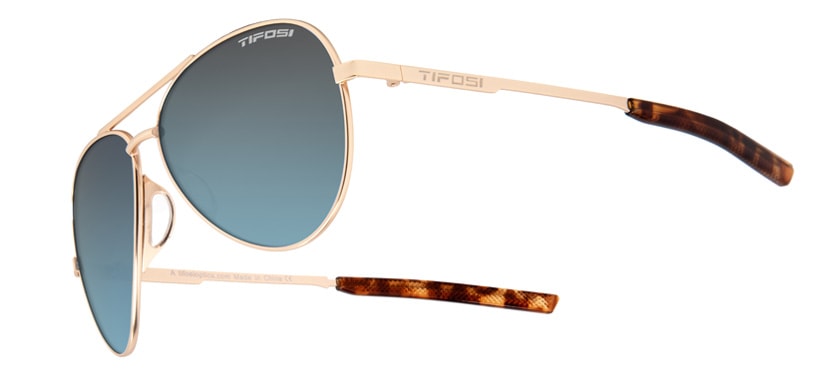 shwae gold blue mirror aviator sunglass hero