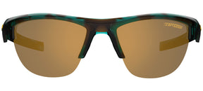 Strikeout sport sunglasses in blue tortoise