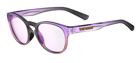 Svago gaming blue light glasses in crystal peach blush