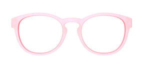 Svago lifestyle sport sunglasses satin crystal blush front frame