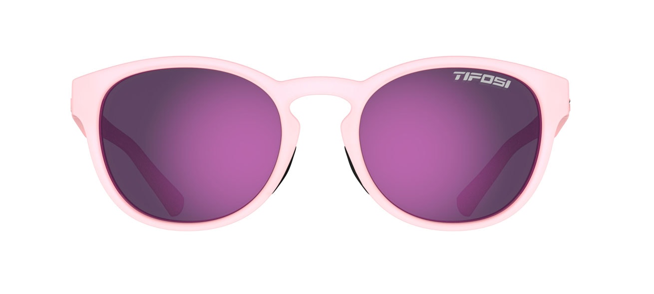 Svago lifestyle sport sunglasses in satin crystal blush