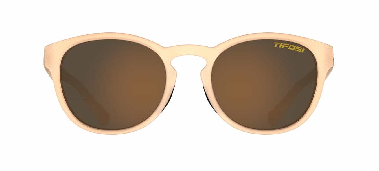 Svago lifestyle sport sunglasses in satin crystal brown