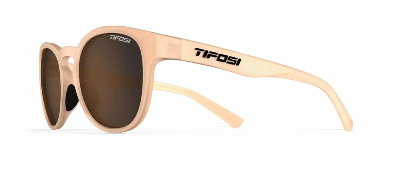 Svago lifestyle sport sunglasses in satin crystal brown