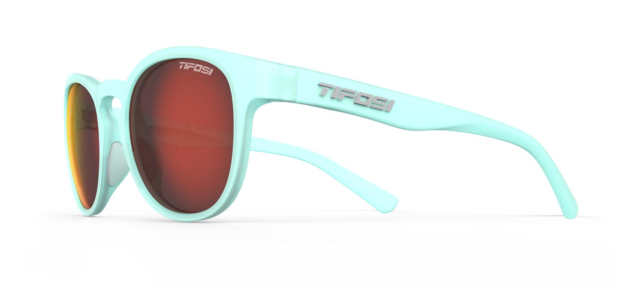 Svago lifestyle sport sunglasses in satin crystal teal