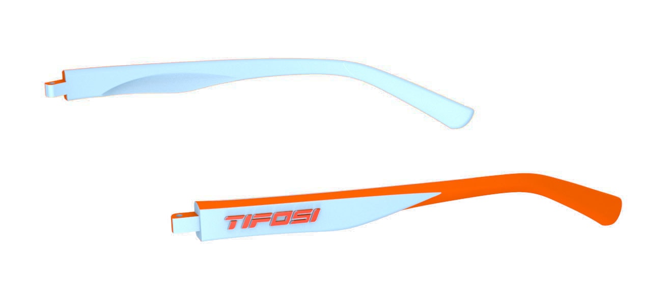 blue and orange custom sunglasses