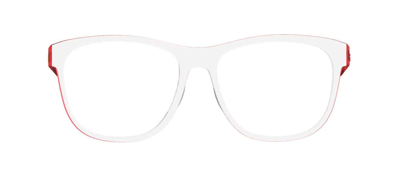 swank ice red frames